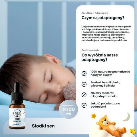 ADAPTOGENY KIDS – SŁODKI SEN