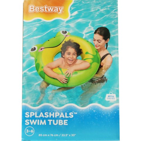 KÓŁKO DO PŁYWANIA DMUCHANE BESTWAY 36351 ŻABA 85-76CM