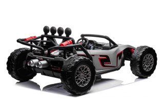 Auto Buggy Racing 5 na akumulator dla dzieci +3. Szary + Silniki 2x200W + Pilot + Wolny Start