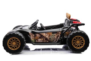 Auto Buggy Racing 5 na akumulator dla dzieci Czarny + Silniki 2x200W + Pilot + Audio LED + Wolny Start