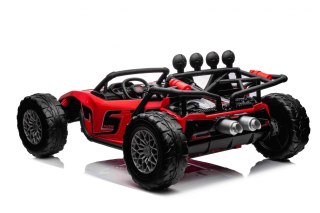 Auto Buggy Racing 5 na akumulator dla dzieci Czerwony + Silniki 2x200W + Pilot + Audio LED + Wolny Start