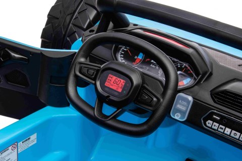 Auto Buggy Racing 5 na akumulator dla dzieci Niebieski + Silniki 2x200W + Pilot + Audio LED + Wolny Start
