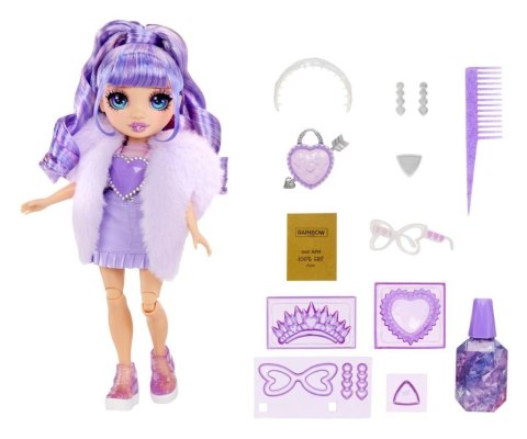 Rainbow High Creative Crystals Fashion Doll - Viol Rainbow High Creative Crystals Fashion Doll - Viol