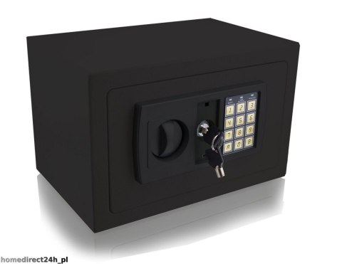 Czarny Sejf meblowy czarny do domu sezam na PIN elektroniczny kod kasa Bituxx Czarny Sejf meblowy czarny do domu sezam na PIN elektroniczny kod kasa Bituxx