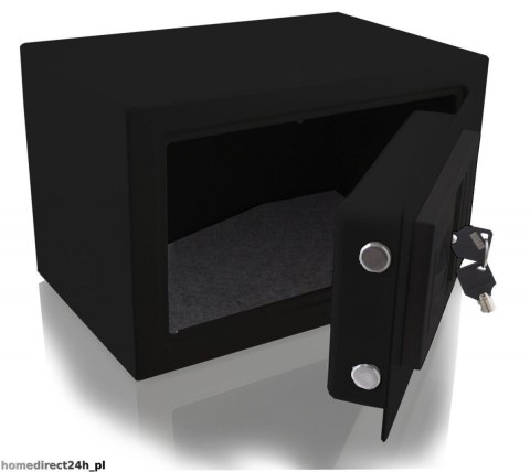 Czarny Sejf meblowy czarny do domu sezam na PIN elektroniczny kod kasa Bituxx Czarny Sejf meblowy czarny do domu sezam na PIN elektroniczny kod kasa Bituxx