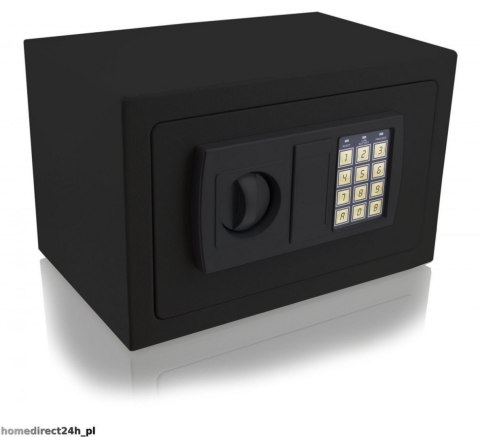 Czarny Sejf meblowy czarny do domu sezam na PIN elektroniczny kod kasa Bituxx Czarny Sejf meblowy czarny do domu sezam na PIN elektroniczny kod kasa Bituxx