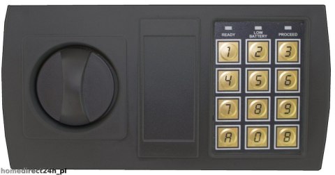 Czarny Sejf meblowy czarny do domu sezam na PIN elektroniczny kod kasa Bituxx Czarny Sejf meblowy czarny do domu sezam na PIN elektroniczny kod kasa Bituxx