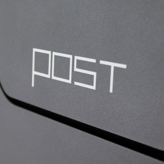 Duża Skrzynka pocztowa na listy pocztę malowana proszkowo napis POST