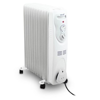 Elektryczny Grzejnik Olejowy 2500W Biały 11 żeberkowy XXL BITUXX