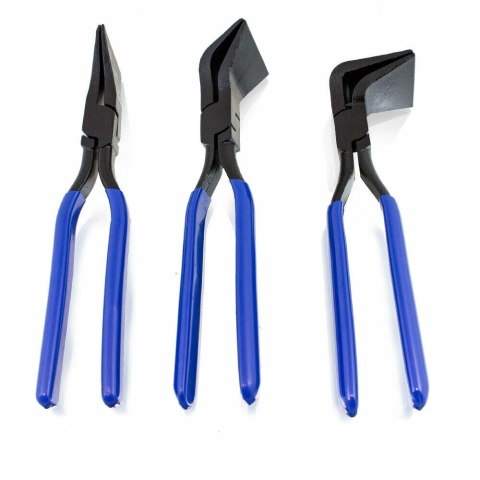 Kleszcze dekarskie Blacharskie szczypce/cęgi do gięcia blachy 3szt. Kleszcze dekarskie Blacharskie szczypce/cęgi do gięcia blachy 3szt.