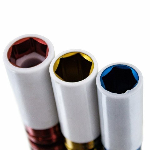 Klucz Dynamometryczny Udarowy 1/2" z Nasadami 28-210 Nm Nasadki Klucz Dynamometryczny Udarowy 1/2" z Nasadami 28-210 Nm Nasadki