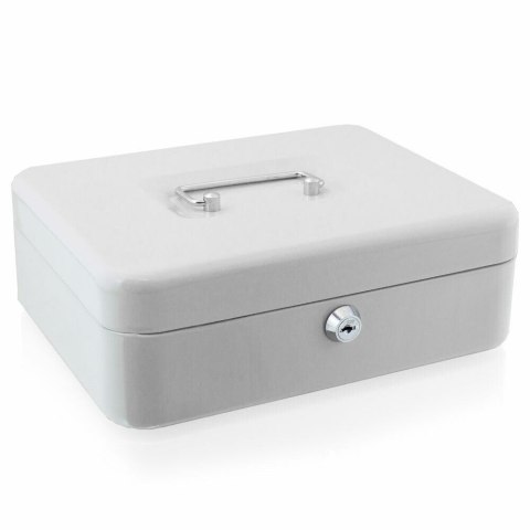 Lśniąca kasetka metalowa lakierowana do tranpsortu gotówki 25cm uniwersalna Lśniąca kasetka metalowa lakierowana do tranpsortu gotówki 25cm uniwersalna