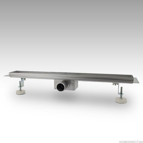 Odpływ liniowy podłogowy inox 120cm LINE z syfonem korytko do prysznica