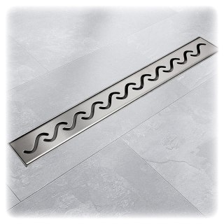 Odpływ Welle liniowy z niskim syfonem 110cm stal inox podłogowy