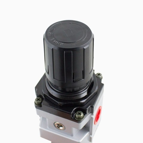 Reduktor filtr do sprężonego powietrza z manomentrem 1/4" Mocny Zestaw Reduktor filtr do sprężonego powietrza z manomentrem 1/4" Mocny Zestaw