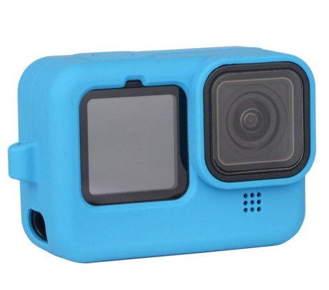 Silikonowe niebieskie etui na kamerke Gopro Silikonowe niebieskie etui na kamerke Gopro