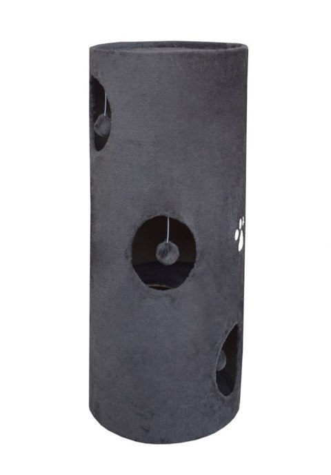 Siwa Tuba dla kotów 100cm wysoka z sizalem Drapak z mata do drapania Siwa Tuba dla kotów 100cm wysoka z sizalem Drapak z mata do drapania