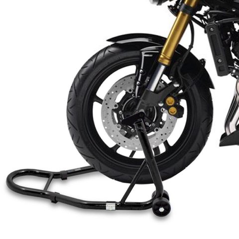 Stojak motocyklowy podnośnik na motor uchwyt gumowy przednie koło 250kg Stojak motocyklowy podnośnik na motor uchwyt gumowy przednie koło 250kg