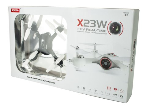 DRON RC SYMA X23W KAMERA FPV WIFI 2.4GHZ 4CH CZARNY