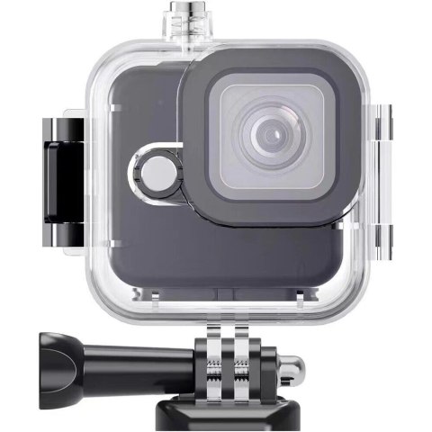 Wodoodporna obudowa Case pod Wodę na kamerę GoPro 11 mini z Uchwytem Wodoodporna obudowa Case pod Wodę na kamerę GoPro 11 mini z Uchwytem