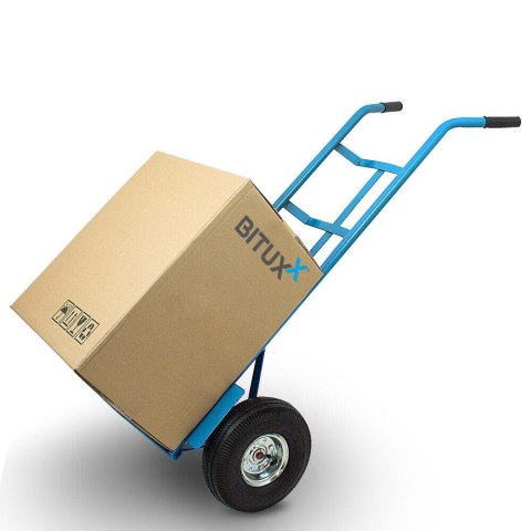 Wózek ręczny magazynowy 200kg na oponach pneumatycznych Transportowy Wózek ręczny magazynowy 200kg na oponach pneumatycznych Transportowy