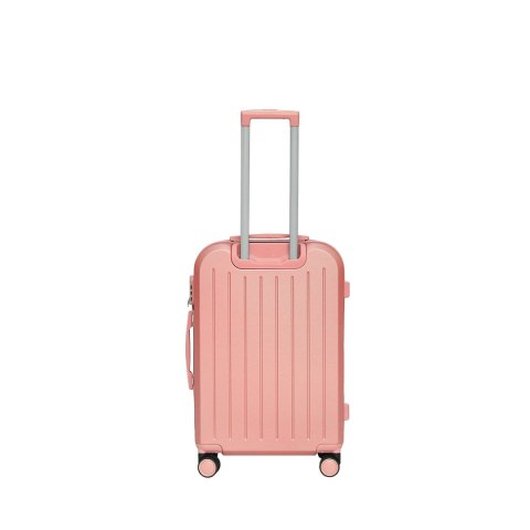 Zestaw Walizek na kółkach komplet XL+L+M Rosegold Barut ABS Solidne