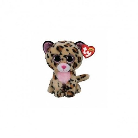 Beanie Boos Livvie - różowy leopard 24 cm Beanie Boos Livvie - różowy leopard 24 cm