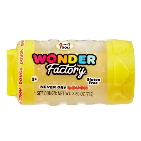 Wonder Factory Never Dry Dough Singles - Yellow Wonder Factory Never Dry Dough Singles - Yellow
