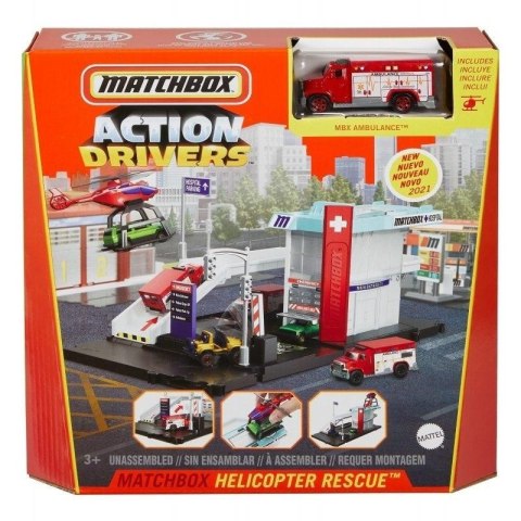 Matchbox Action Drivers Helikopter ratunkowy Matchbox Action Drivers Helikopter ratunkowy