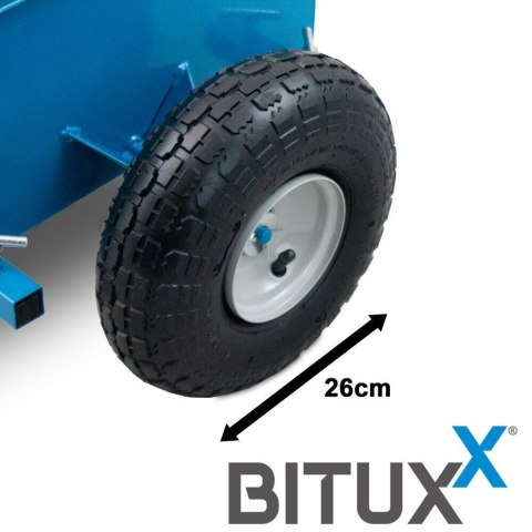 Wózek do transportu Bituxx płyt budowlanych typu GK OSB MDF udźwig do 275kg Wózek do transportu Bituxx płyt budowlanych typu GK OSB MDF udźwig do 275kg