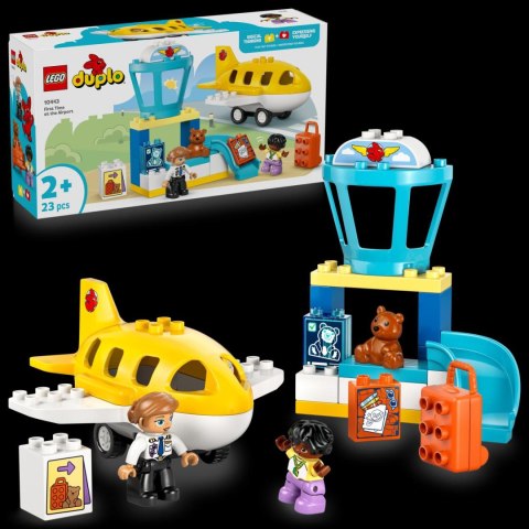 LEGO(R) DUPLO 10443 Pierwszy raz na lotnisku LEGO(R) DUPLO 10443 Pierwszy raz na lotnisku