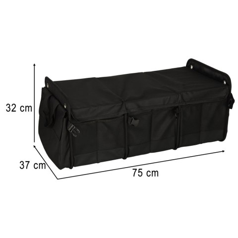Organizer do bagażnika kufer do samochodu z chłodzeniem i XXL 37x75x32cm