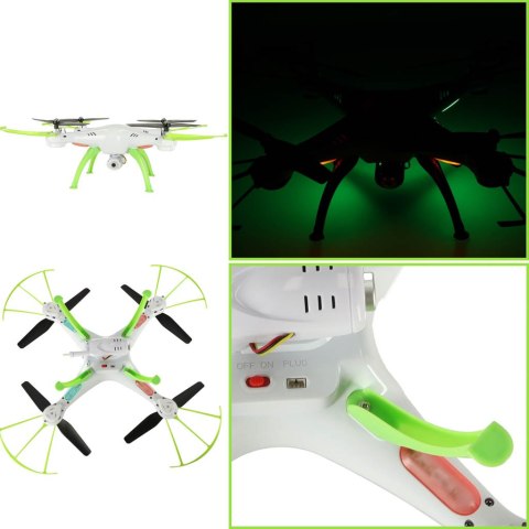 DRON RC SYMA X5HW KAMERA FPV WIFI 2,4GHZ BIAŁY