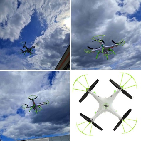 DRON RC SYMA X5HW KAMERA FPV WIFI 2,4GHZ BIAŁY