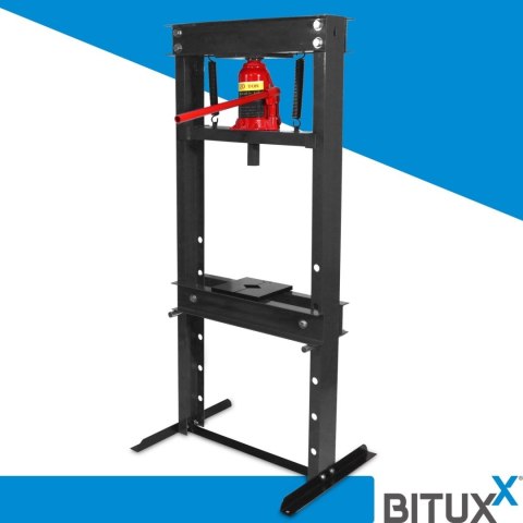 HYDRAULICZNA PRASA WARSZTATOWA 20-TONOWA PRASA TRZPIENIOWA RAMOWA BITUXX