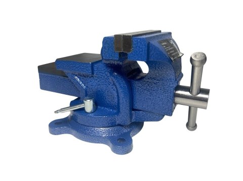 Imadło Ślusarskie Stołowe z żeliwa szczęki BITUXX 100mm Obrotowe 360 stopni