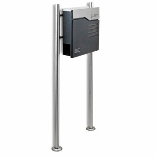 Nowoczesna i stylowa Skrzynka pocztowa na Listy i gazety ze stali nierdzewnej