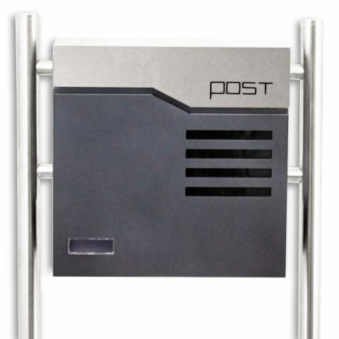 Nowoczesna i stylowa Skrzynka pocztowa na Listy i gazety ze stali nierdzewnej