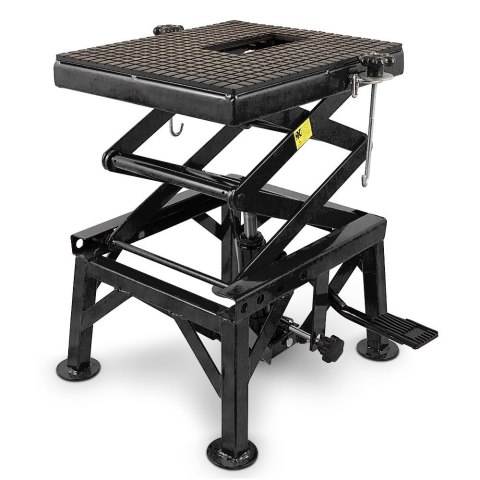 Podnośnik nożycowy Hydrauliczny mobilny Stalowy 135KG do motocykla