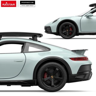 Autko R/C 1:14 Porsche 911 Dakar Miętowy RASTAR