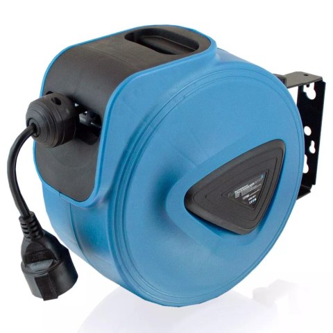 Przedłużacz bębnowy Bituxx z automatycznym zwijaniem 1 gniazdo 20M 230V