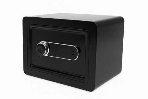 Sejf biurowy z dotykowym panelem na kod szyfr elektroniczny czarny