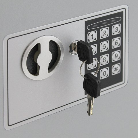 Sejf z zamkiem elektronicznym do firm na klucze drobiazgi 48 haczyków