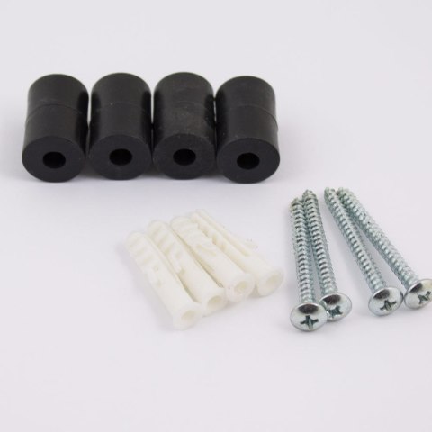 Skrzynka Pocztowa biała na listy wrzutnia otwierana do przodu z okienkami