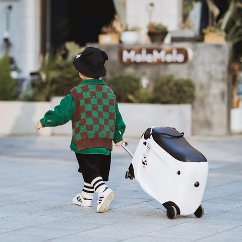 Walizka podróżna dla dziecka z miejscem do siedzenia - bagaż podręczny