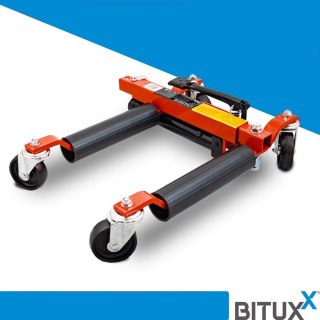 Wózek hydrauliczny manewrowy do 560kg rolkowy do manewrowania samochodem