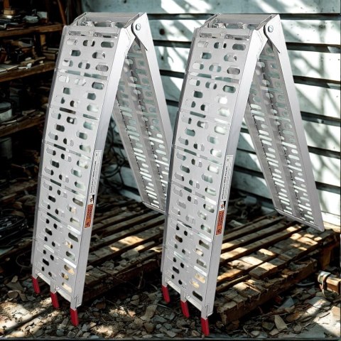 Zestaw/Komplet Ramp Najazdów do Quada/Traktorka 680kg Alu Rampy/Szyny