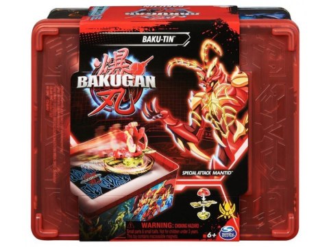 Bakugan-puszka kolekcjonerska z figurkami i kartami ZA5994
