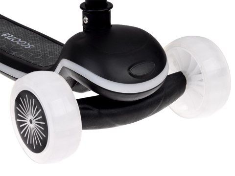 Balansowa hulajnoga SCOOTER 3-kołowa KOLOROWE ŚWIATEŁKA i MUZYKA SP0812