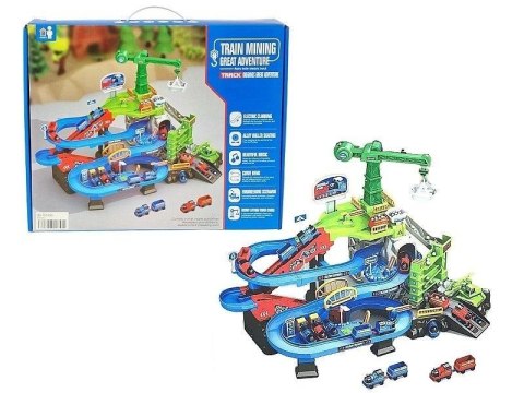 Baza załadunkowa węgla dźwig, tor, lokomotywy